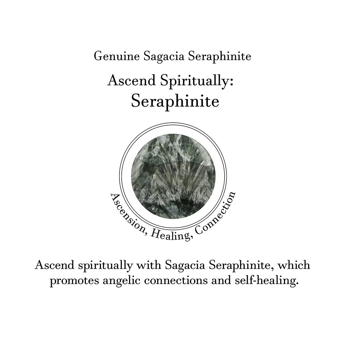 Seraphinite Pendant-(SER-P-20.)